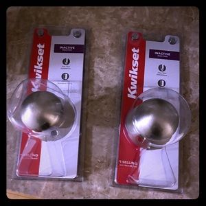 Pair of Stainless Steel Door Handles